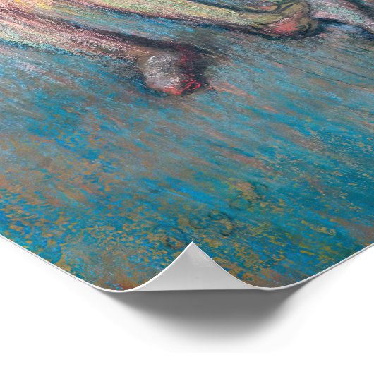 Edgar Degas - Vier dansers Poster (Hoek)