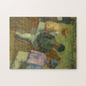 Edgar Degas | Vier Jockeys Legpuzzel (Horizontaal)