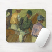 Edgar Degas | Vier Jockeys Muismat (Met muis)