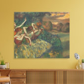 Edgar Degas | Vier seizoenen in één hoofd, c.1590 Canvas Afdruk (Insitu (Woonkamer))