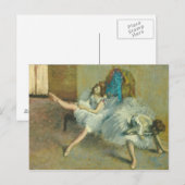 Edgar Degas | Vóór de ballet, 1890-1892 Briefkaart (Voorkant / Achterkant)