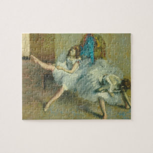 Edgar Degas Vóór de ballet, 1890-1892 Legpuzzel