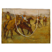  Edgar Degas voor de race Large Cadeautasje (Achterkant)