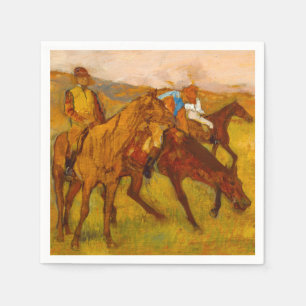 Edgar Degas voor de race Servet