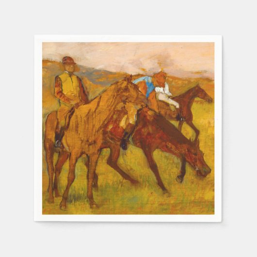 Edgar Degas voor de race Servet (Voorkant)
