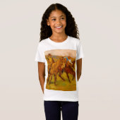 Edgar Degas voor de race T-shirt (Voorkant volledig)
