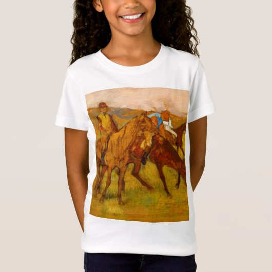 Edgar Degas voor de race T-shirt (Voorkant)