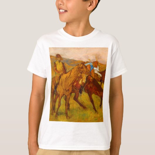 Edgar Degas voor de race T-shirt (Voorkant)