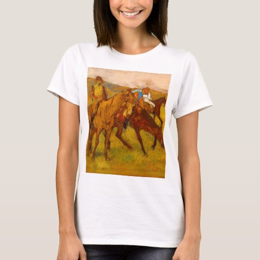 Edgar Degas voor de race T-shirt (Voorkant)