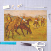 Edgar Degas voor de race Tissuepapier (Craft)