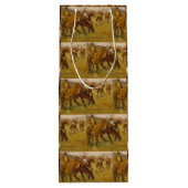 Edgar Degas voor de race Wijn Cadeautas (Achterkant)