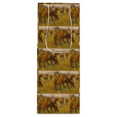 Edgar Degas voor de race Wijn Cadeautas (Voorkant)