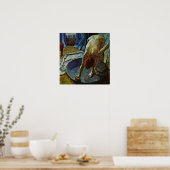 Edgar Degas - Vrouw in bad Poster (Keuken)