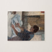 Edgar Degas | Vrouw Ironing, c.1876-87 Legpuzzel (Horizontaal)