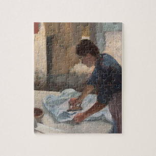 Edgar Degas Vrouw Ironing, c.1876-87 Legpuzzel