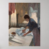 Edgar Degas | Vrouw Ironing, c.1876-87 Poster (Voorkant)