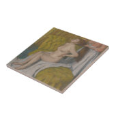 Edgar Degas | Vrouw met haar haar haar haar haar Tegeltje (Zijkant)