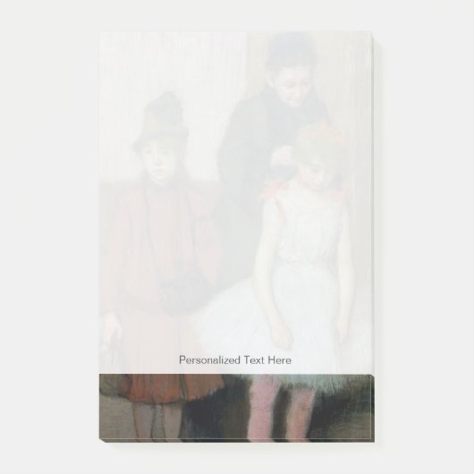 Edgar Degas | Vrouw met twee meisjes Post-it® Notes (Voorkant)