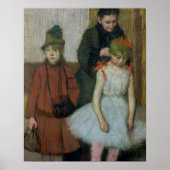 Edgar Degas | Vrouw met twee meisjes Poster (Voorkant)