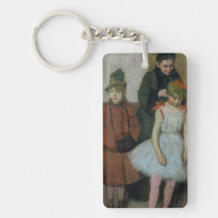 Edgar Degas   Vrouw met twee meisjes Sleutelhanger