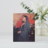 Edgar Degas: Vrouw op een Terras Briefkaart (Staand voorkant)