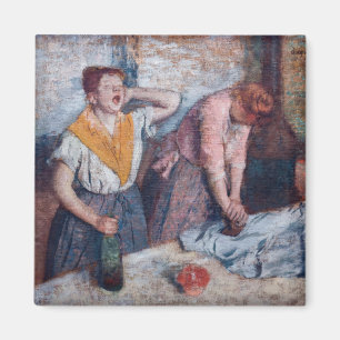 Edgar Degas - Vrouwen die strijken Magneet