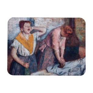 Edgar Degas - Vrouwen die strijken Magneet