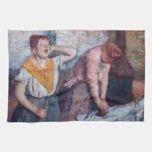 Edgar Degas - Vrouwen die strijken Theedoek