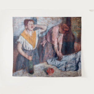 Edgar Degas - Vrouwen die strijken Wandkleed