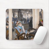 Edgar Degas - Vrouwen op een Cafe Terrace in de av Muismat (Met muis)