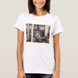 Edgar Degas - Vrouwen op een Cafe Terrace in de av T-shirt