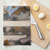 Edgar Degas - Vrouwen op een Cafe Terrace in de av Theedoek (Quarter Fold)