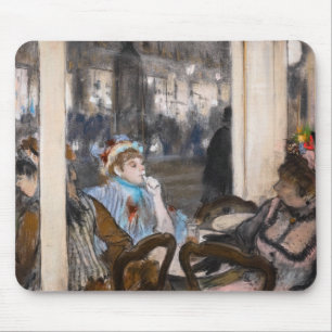 Edgar Degas - Vrouwen op een caféterras in de avon Muismat