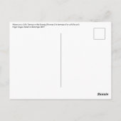 Edgar Degas - Vrouwen op een Cafeterras 's Avonds Briefkaart (Achterkant)