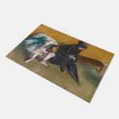 Edgar Degas - Wachten Deurmat (Schuin)