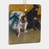 Edgar Degas - Wachten Keramisch Ornament (Rechts)