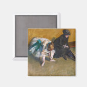 Edgar Degas - Wachten Magneet (Voorkant / Achterkant)