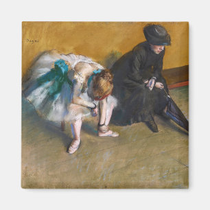 Edgar Degas - Wachten Magneet