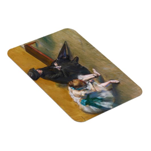 Edgar Degas - Wachten Magneet (Rechterzijde)