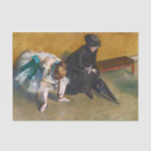 Edgar Degas - Wachten Tissuepapier (Voorkant)