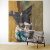 Edgar Degas - Wachten Wandkleed (In situ)