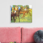 Edgar Degas - Weeg uit Canvas Afdruk (Insitu (Woonkamer))