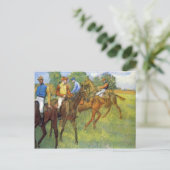 Edgar Degas - Weigh out Briefkaart (Staand voorkant)