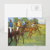 Edgar Degas - Weigh out Briefkaart (Voorkant / Achterkant)
