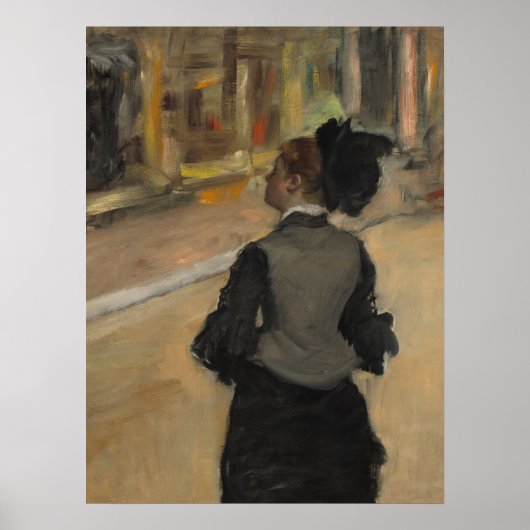 Edgar Degas Woman Impressionisme Art Poster (Voorkant)