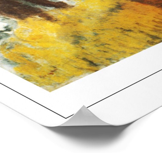 Edgar Degas Zedign Art Poster #13-2 (Hoek)