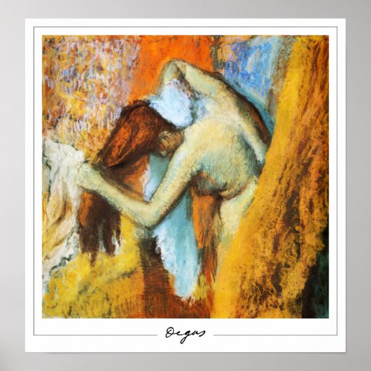 Edgar Degas Zedign Art Poster #13-2 (Voorkant)