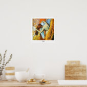 Edgar Degas Zedign Art Poster #13-2 (Keuken)