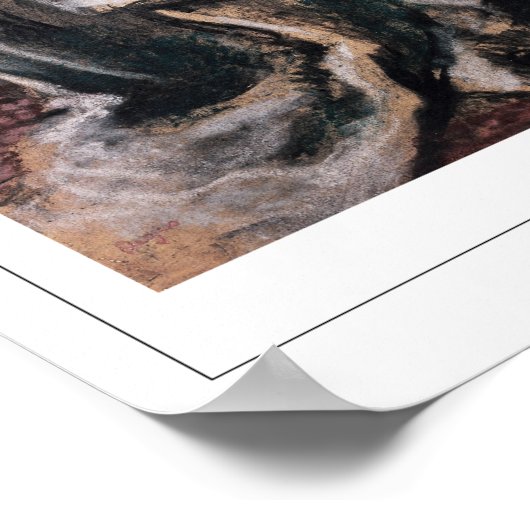 Edgar Degas Zedign Art Poster #14-2 (Hoek)