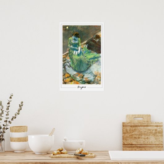 Edgar Degas Zedign Art Poster #159-2 (Keuken)